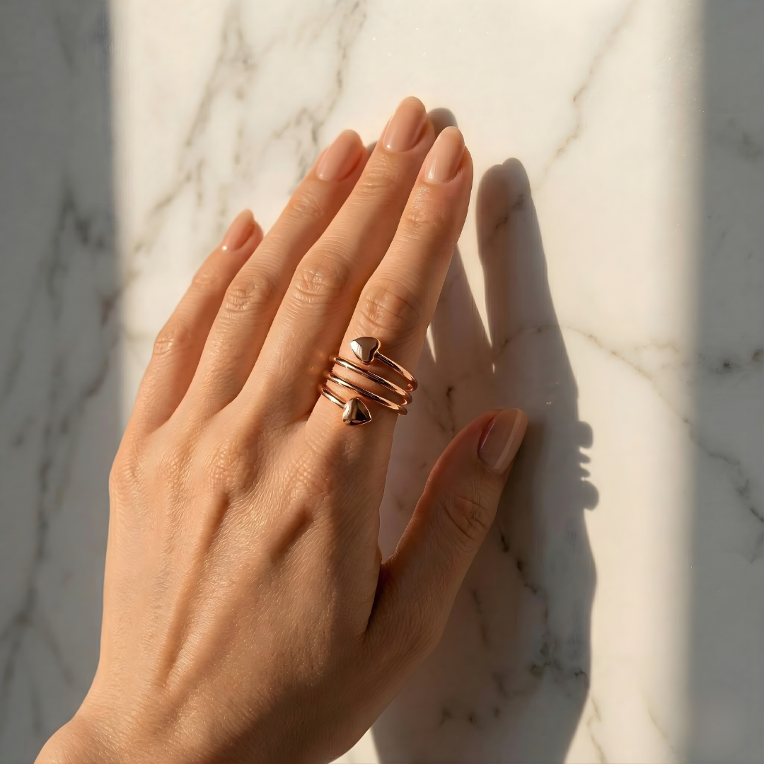 Magneva Koppar Ring - Daglig lätthet, naturlig balans